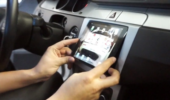 Установка Ipad в машину Установка Ipad в машину